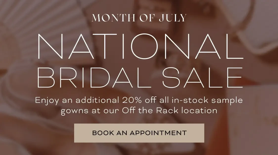 National Bridal Sale Mobile Banner